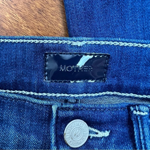 Mother The Insider Crop Step Fray jean size 24 Second Thyme Around - Picture 5 of 7